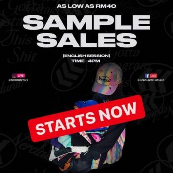 Nerdunit-Sample-Sales-1-350x350 - Apparels Fashion Accessories Fashion Lifestyle & Department Store Johor Kedah Kelantan Kuala Lumpur Malaysia Sales Melaka Negeri Sembilan Online Store Pahang Penang Perak Perlis Putrajaya Sabah Sarawak Selangor Terengganu 