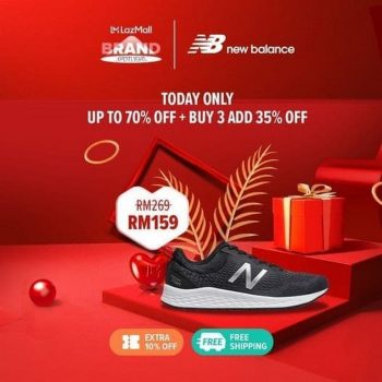 New-Balance-70-off-Sale-at-Lazada-350x350 - Apparels Fashion Accessories Fashion Lifestyle & Department Store Footwear Johor Kedah Kelantan Kuala Lumpur Malaysia Sales Melaka Negeri Sembilan Pahang Penang Perak Perlis Putrajaya Sabah Sarawak Selangor Terengganu 