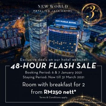 New-World-Petaling-Jaya-Hotel-48-Hour-Flash-Sale-350x350 - Hotels Malaysia Sales Selangor Sports,Leisure & Travel 