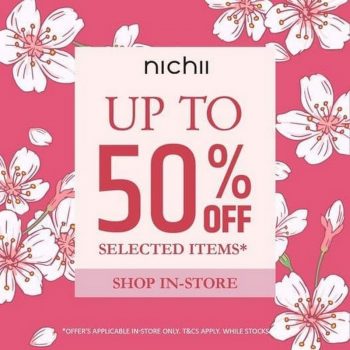 Nichii-50-off-Sale-350x350 - Apparels Fashion Accessories Fashion Lifestyle & Department Store Johor Kedah Kelantan Kuala Lumpur Malaysia Sales Melaka Negeri Sembilan Pahang Penang Perak Perlis Putrajaya Sabah Sarawak Selangor Terengganu 