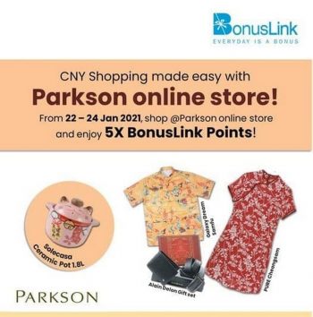 Parkson-BonusLink-Promo-350x354 22-24 Jan 2021: Parkson BonusLink Promo