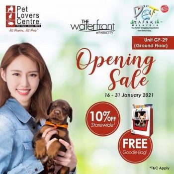 Pet-Lovers-Centre-Opening-Sale-at-Water-front-at-ParkCity-350x350 - Kuala Lumpur Malaysia Sales Pets Selangor Sports,Leisure & Travel 