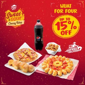 Pizza-Hut-CNY-Huat-For-Four-Combo-Promotion-350x350 - Beverages Food , Restaurant & Pub Johor Kedah Kelantan Kuala Lumpur Melaka Negeri Sembilan Pahang Penang Perak Perlis Pizza Promotions & Freebies Putrajaya Sabah Sarawak Selangor Terengganu 