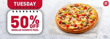 Pizza-Hut-Tuesday-Pizza-Day-Regular-Pizza-Promo-1-350x125 - Beverages Food , Restaurant & Pub Johor Kedah Kelantan Kuala Lumpur Melaka Negeri Sembilan Online Store Pahang Penang Perak Perlis Pizza Promotions & Freebies Putrajaya Sabah Sarawak Selangor Terengganu 