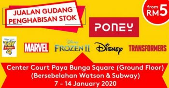 Poney-Warehouse-Clearance-Sale-at-Paya-Bunga-Square-350x183 - Baby & Kids & Toys Children Fashion Terengganu Warehouse Sale & Clearance in Malaysia 