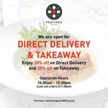 Positano-Delivery-Takeaway-Promo-350x350 - Beverages Food , Restaurant & Pub Kuala Lumpur Promotions & Freebies Selangor 