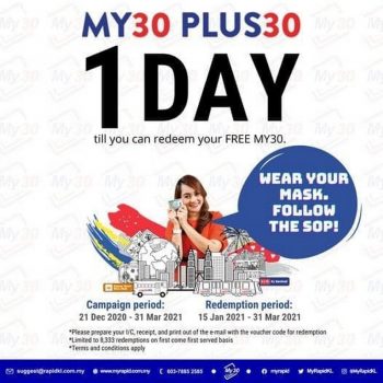 Rapid-KL-My30-Promo-350x350 - Johor Kedah Kelantan Kuala Lumpur Melaka Negeri Sembilan Online Store Others Pahang Penang Perak Perlis Promotions & Freebies Putrajaya Sabah Sarawak Selangor Terengganu 