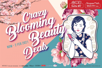 SaSa-Crazy-Blooming-Beauty-Deals-350x232 - Beauty & Health Cosmetics Johor Kedah Kelantan Kuala Lumpur Melaka Negeri Sembilan Online Store Pahang Penang Perak Perlis Personal Care Promotions & Freebies Putrajaya Sabah Sarawak Selangor Terengganu 