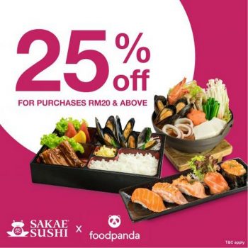 Sakae-Sushi-25-OFF-Promotion-on-FoodPanda-350x350 - Beverages Food , Restaurant & Pub Johor Kedah Kelantan Kuala Lumpur Melaka Negeri Sembilan Online Store Pahang Penang Perak Perlis Promotions & Freebies Putrajaya Sabah Sarawak Selangor Terengganu 