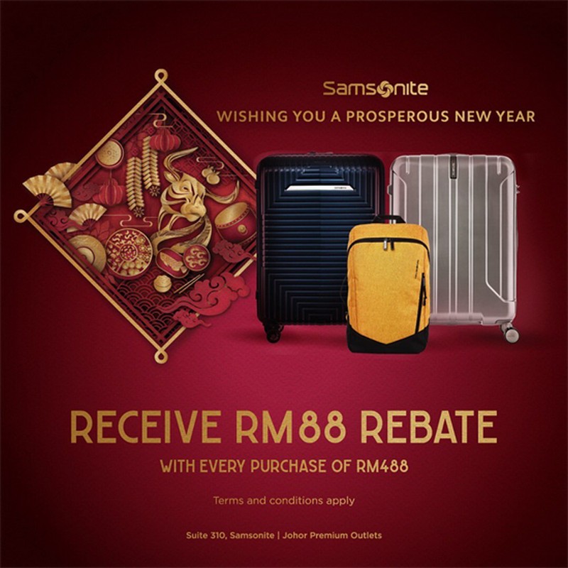 28 Jan-21 Feb 2021: Samsonite Factory Outlet Special Sale at Johor ...
