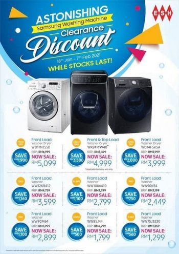 Samsung-Washing-Machine-Promo-at-ESH-Electrical-350x495 - Electronics & Computers Home Appliances Johor Kedah Kelantan Kuala Lumpur Melaka Negeri Sembilan Pahang Penang Perak Perlis Promotions & Freebies Putrajaya Sabah Sarawak Selangor Terengganu 