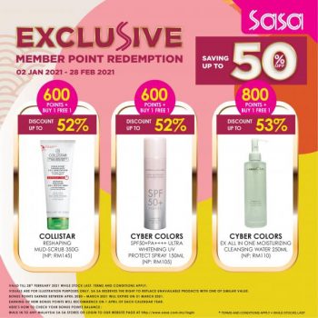 Sasa-Member-Point-Redemption-Promotion-4-350x350 - Beauty & Health Cosmetics Johor Kedah Kelantan Kuala Lumpur Melaka Negeri Sembilan Pahang Penang Perak Perlis Personal Care Promotions & Freebies Putrajaya Sabah Sarawak Selangor Skincare Terengganu 