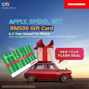 Senheng-New-Year-Flash-Deal-with-Citibank-350x350 - Bank & Finance CitiBank Computer Accessories Electronics & Computers Home Appliances IT Gadgets Accessories Johor Kedah Kelantan Kitchen Appliances Kuala Lumpur Melaka Negeri Sembilan Online Store Pahang Penang Perak Perlis Promotions & Freebies Putrajaya Sabah Sarawak Selangor Terengganu 