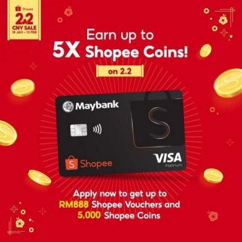 Shopee-Maybank-Card-Members-Promo-350x350 - Bank & Finance Johor Kedah Kelantan Kuala Lumpur Maybank Melaka Negeri Sembilan Online Store Others Pahang Penang Perak Perlis Promotions & Freebies Putrajaya Sabah Sarawak Selangor Terengganu 