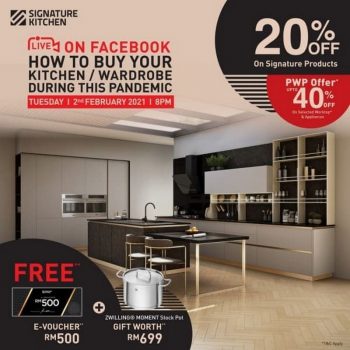 Signature-Kitchen-20-off-Promo-350x350 - Electronics & Computers Johor Kedah Kelantan Kitchen Appliances Kuala Lumpur Melaka Negeri Sembilan Online Store Pahang Penang Perak Perlis Promotions & Freebies Putrajaya Sabah Sarawak Selangor Terengganu 