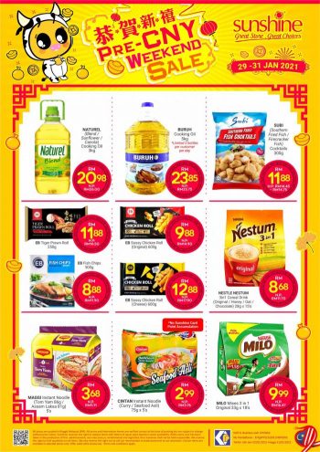 Sunshine-Pre-CNY-Weekend-Promotion-1-350x495 - Penang Promotions & Freebies Supermarket & Hypermarket 