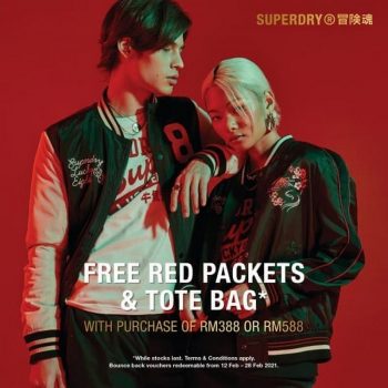 Superdry-CNY-Promotion-350x350 - Apparels Fashion Accessories Fashion Lifestyle & Department Store Johor Kedah Kelantan Kuala Lumpur Melaka Negeri Sembilan Online Store Pahang Penang Perak Perlis Promotions & Freebies Putrajaya Sabah Sarawak Selangor Terengganu 