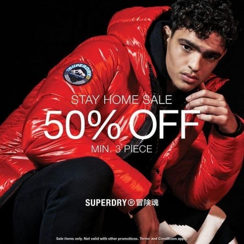 26 Jan 2021 Onward Superdry Stay Home Sale