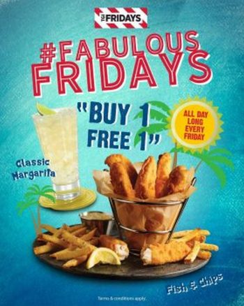 TGI-Fridays-Buy-1-Free-1-Fabulous-Fridays-Deal-350x438 - Beverages Food , Restaurant & Pub Johor Kedah Kelantan Kuala Lumpur Melaka Negeri Sembilan Pahang Penang Perak Perlis Promotions & Freebies Putrajaya Sabah Sarawak Selangor Terengganu 