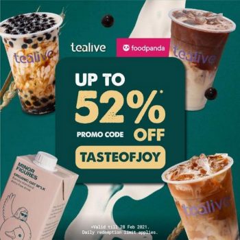 Tealive-Promotion-Code-on-FoodPanda-350x350 - Food , Restaurant & Pub Johor Kedah Kelantan Kuala Lumpur Melaka Negeri Sembilan Online Store Pahang Penang Perak Perlis Promotions & Freebies Putrajaya Sabah Sarawak Selangor Terengganu 