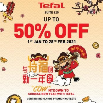 Tefal-Chinese-New-Year-Sale-at-Genting-Highlands-Premium-Outlets-350x350 - Electronics & Computers Home Appliances Kitchen Appliances Malaysia Sales Pahang 