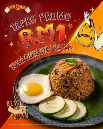 Teh-Tarik-Place-Tapau-Promo-350x438 - Beverages Food , Restaurant & Pub Johor Kedah Kelantan Kuala Lumpur Melaka Negeri Sembilan Pahang Penang Perak Perlis Promotions & Freebies Putrajaya Sabah Sarawak Selangor Terengganu 