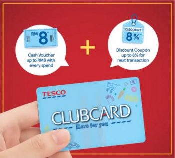 Tesco-Clubcard-Member-Promotion-350x315 - Johor Kedah Kelantan Kuala Lumpur Melaka Negeri Sembilan Pahang Penang Perak Perlis Promotions & Freebies Putrajaya Sabah Sarawak Selangor Supermarket & Hypermarket Terengganu 