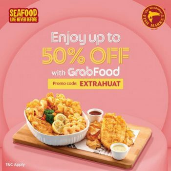 The-Manhattan-Fish-Market-50-Off-Promo-on-Grabfood-350x350 - Beverages Food , Restaurant & Pub Johor Kedah Kelantan Kuala Lumpur Melaka Negeri Sembilan Online Store Pahang Penang Perak Perlis Promotions & Freebies Putrajaya Sabah Sarawak Selangor Terengganu 