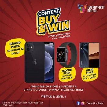 Twenny-First-Digital-Buy-Win-Contest-at-Sunway-Putra-Mall-350x350 - Electronics & Computers Events & Fairs IT Gadgets Accessories Kuala Lumpur Mobile Phone Selangor Tablets 