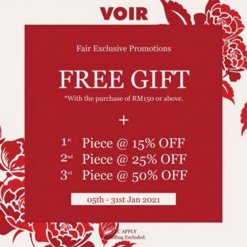 VOIR-Promotional-Fair-Sale-at-Mitsui-Outlet-Park-350x350 - Apparels Fashion Accessories Fashion Lifestyle & Department Store Malaysia Sales Selangor 