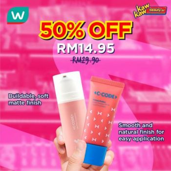Watsons-Foundations-Promotion-7-350x350 - Beauty & Health Cosmetics Health Supplements Johor Kedah Kelantan Kuala Lumpur Melaka Negeri Sembilan Online Store Pahang Penang Perak Perlis Personal Care Promotions & Freebies Putrajaya Sabah Sarawak Selangor Terengganu