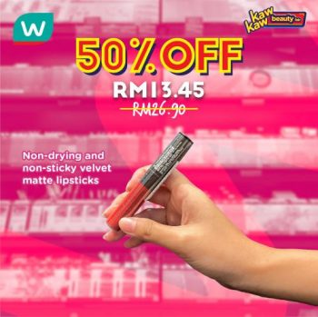 Watsons-Lipsticks-Promotion-1-350x349 - Beauty & Health Cosmetics Johor Kedah Kelantan Kuala Lumpur Melaka Negeri Sembilan Online Store Pahang Penang Perak Perlis Personal Care Promotions & Freebies Putrajaya Sabah Sarawak Selangor Terengganu 