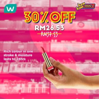 Watsons-Lipsticks-Promotion-20-350x349 - Beauty & Health Cosmetics Johor Kedah Kelantan Kuala Lumpur Melaka Negeri Sembilan Online Store Pahang Penang Perak Perlis Personal Care Promotions & Freebies Putrajaya Sabah Sarawak Selangor Terengganu 