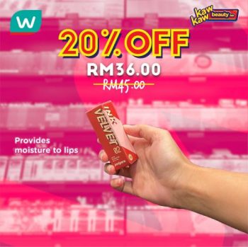 Watsons-Lipsticks-Promotion-24-350x349 - Beauty & Health Cosmetics Johor Kedah Kelantan Kuala Lumpur Melaka Negeri Sembilan Online Store Pahang Penang Perak Perlis Personal Care Promotions & Freebies Putrajaya Sabah Sarawak Selangor Terengganu 