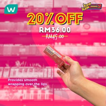 Watsons-Lipsticks-Promotion-25-350x349 - Beauty & Health Cosmetics Johor Kedah Kelantan Kuala Lumpur Melaka Negeri Sembilan Online Store Pahang Penang Perak Perlis Personal Care Promotions & Freebies Putrajaya Sabah Sarawak Selangor Terengganu 