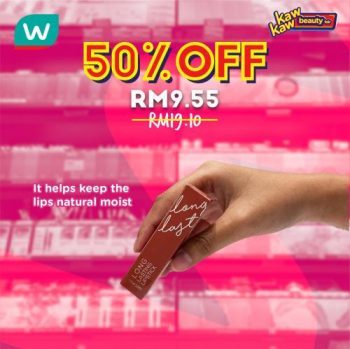 Watsons-Lipsticks-Promotion-4-350x349 - Beauty & Health Cosmetics Johor Kedah Kelantan Kuala Lumpur Melaka Negeri Sembilan Online Store Pahang Penang Perak Perlis Personal Care Promotions & Freebies Putrajaya Sabah Sarawak Selangor Terengganu 