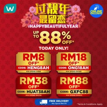 Watsons-Online-Chinese-New-Year-Sale-1-350x350 - Beauty & Health Health Supplements Johor Kedah Kelantan Kuala Lumpur Malaysia Sales Melaka Negeri Sembilan Online Store Pahang Penang Perak Perlis Personal Care Putrajaya Sabah Sarawak Selangor Terengganu 