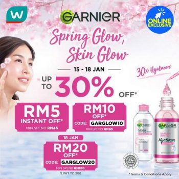 Watsons-Online-Garnier-Brand-Day-Sale-350x350 - Beauty & Health Johor Kedah Kelantan Kuala Lumpur Malaysia Sales Melaka Negeri Sembilan Online Store Pahang Penang Perak Perlis Personal Care Putrajaya Sabah Sarawak Selangor Skincare Terengganu 