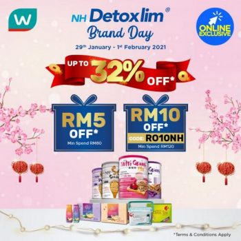 Watsons-Online-NH-Detoxlim-Brand-Day-Sale-350x350 - Beauty & Health Health Supplements Johor Kedah Kelantan Kuala Lumpur Malaysia Sales Melaka Negeri Sembilan Online Store Pahang Penang Perak Perlis Personal Care Putrajaya Sabah Sarawak Selangor Terengganu 