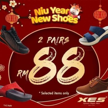 XES-Shoes-CNY-Promo-350x350 - Fashion Accessories Fashion Lifestyle & Department Store Footwear Johor Kedah Kelantan Kuala Lumpur Melaka Negeri Sembilan Online Store Pahang Penang Perak Perlis Promotions & Freebies Putrajaya Sabah Sarawak Selangor Terengganu 