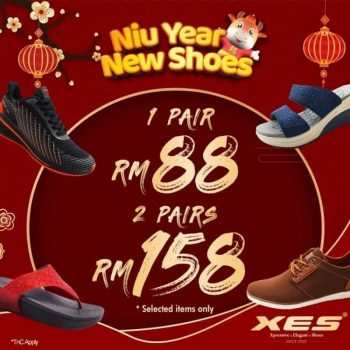 XES-Shoes-Chinese-New-Year-Promo-350x350 - Fashion Accessories Fashion Lifestyle & Department Store Footwear Johor Kedah Kelantan Kuala Lumpur Melaka Negeri Sembilan Online Store Pahang Penang Perak Perlis Promotions & Freebies Putrajaya Sabah Sarawak Selangor Terengganu 