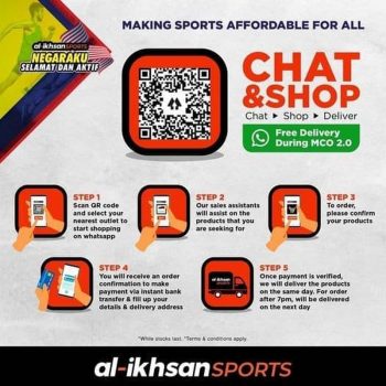 aL-ikhsaN-Sports-Chat-Shop-Promo-350x350 - Apparels Fashion Accessories Fashion Lifestyle & Department Store Footwear Johor Kedah Kelantan Kuala Lumpur Melaka Negeri Sembilan Online Store Pahang Penang Perak Perlis Promotions & Freebies Putrajaya Sabah Sarawak Selangor Sportswear Terengganu 