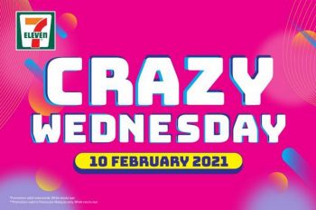 7-Eleven-Crazy-Wednesday-Promotion-5-350x232 - Johor Kedah Kelantan Kuala Lumpur Melaka Negeri Sembilan Pahang Penang Perak Perlis Promotions & Freebies Putrajaya Sabah Sarawak Selangor Supermarket & Hypermarket Terengganu 