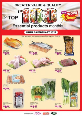 AEON-BiG-Top-100-Essential-Products-Promotion-350x494 - Johor Kedah Kelantan Kuala Lumpur Melaka Negeri Sembilan Pahang Penang Perak Perlis Promotions & Freebies Putrajaya Sabah Sarawak Selangor Supermarket & Hypermarket Terengganu 