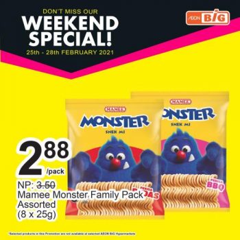 AEON-BiG-Weekend-Promotion-2-1-350x350 - Johor Kedah Kelantan Kuala Lumpur Melaka Negeri Sembilan Pahang Penang Perak Perlis Promotions & Freebies Putrajaya Sabah Sarawak Selangor Supermarket & Hypermarket Terengganu 