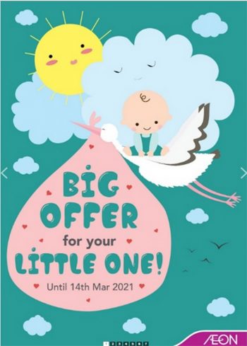 AEON-Big-Offer-For-Your-Little-One-Baby-Fair-350x489 - Events & Fairs Johor Kedah Kelantan Kuala Lumpur Melaka Negeri Sembilan Pahang Penang Perak Perlis Putrajaya Sabah Sarawak Selangor Supermarket & Hypermarket Terengganu 