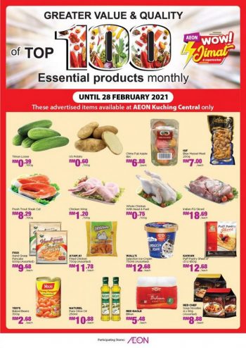 AEON-Top-100-Essential-Products-Promotion-350x494 - Johor Kedah Kelantan Kuala Lumpur Melaka Negeri Sembilan Pahang Penang Perak Perlis Promotions & Freebies Putrajaya Sabah Sarawak Selangor Supermarket & Hypermarket Terengganu 