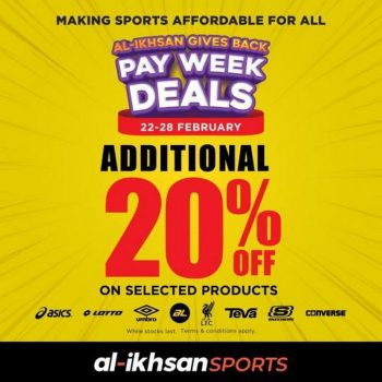 Al-Ikhsan-Gives-Back-Pay-Week-Deals-Promotion-350x350 - Apparels Fashion Accessories Fashion Lifestyle & Department Store Footwear Johor Kedah Kelantan Kuala Lumpur Melaka Negeri Sembilan Online Store Pahang Penang Perak Perlis Promotions & Freebies Putrajaya Sabah Sarawak Selangor Sportswear Terengganu 