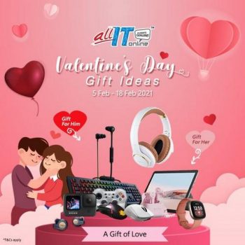 All-IT-Online-Valentines-Day-Gift-Ideas-Promotion-350x350 - Computer Accessories Electronics & Computers IT Gadgets Accessories Johor Kedah Kelantan Kuala Lumpur Melaka Negeri Sembilan Pahang Penang Perak Perlis Promotions & Freebies Putrajaya Sabah Sarawak Selangor Terengganu 