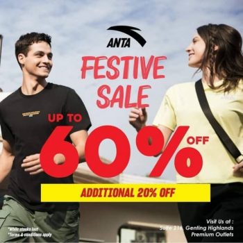 Anta-Special-Sale-at-Genting-Highlands-Premium-Outlets-350x350 - Fashion Accessories Fashion Lifestyle & Department Store Footwear Malaysia Sales Pahang 